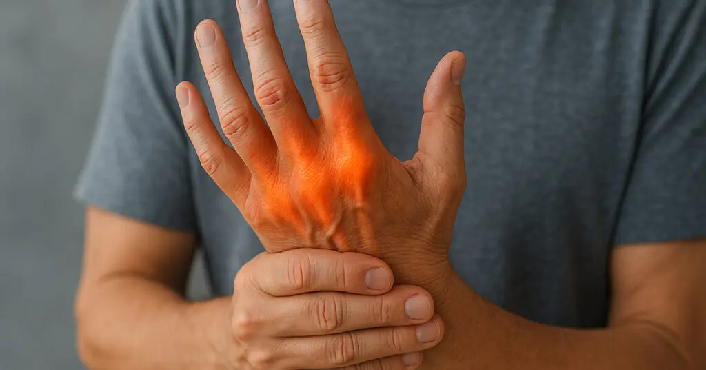Burning sensations in joints and stiff fingers - Jette Breitenstein and Cellsonic