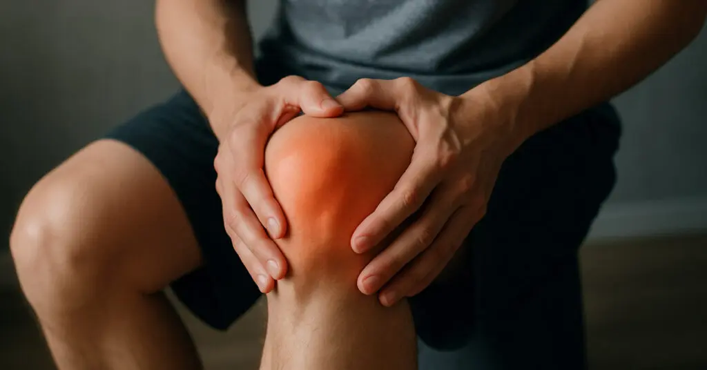 Knee discomfort after a torn ligament - Jette Breitenstein and Cellsonic
